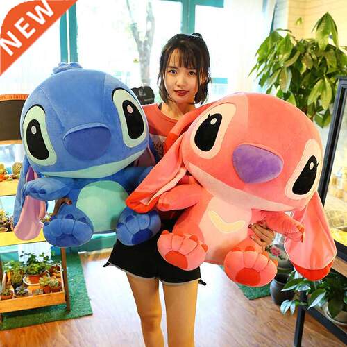 Large Size 55CM 45CM 35CM Anime Lilo and Stitch Plush Toys H