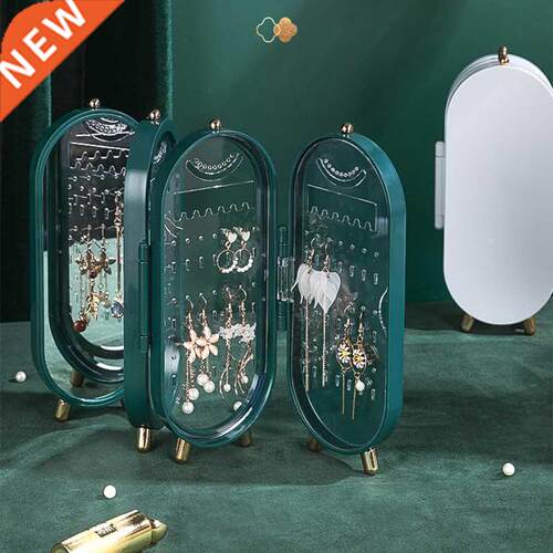 Luxury Retro Screen Jewelry Box Large Capacity Earrings Nec