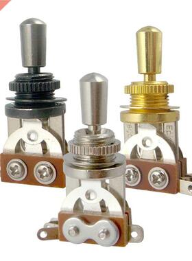 Golden/Black/Silver 3 Position Switch Tip Knob for LP Style