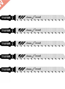 5Pcs T101BR Reciprocating Saw Blades HCS Jig Saw Blades Set