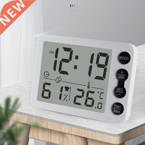 Digital Thermometer Hygrometer Indoor Weather Station For