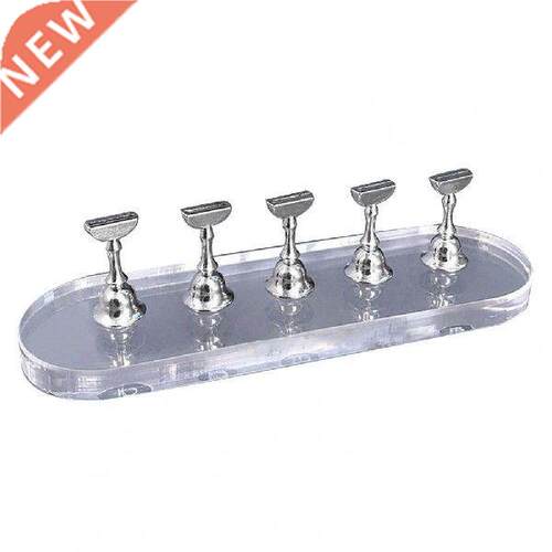 Nail Art Display Stand Transparent Base Thick Acrylic