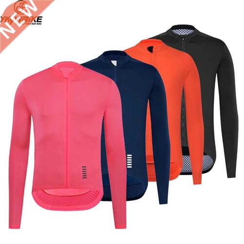 YKYWBIKE 2022 Men PRO Team Long Sleeve AERO JERSEY Cycling J
