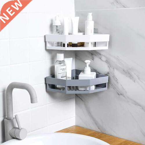 Corner Shower Shelf Cretive Semless Rotting Tripod Home W