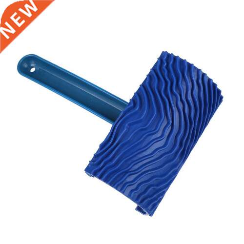 Blue Rubber Wood Grain Paint Roller  Graining Painting To