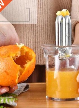 Mini Juicer Handhold Orange Lemon Juice Maker Stainless