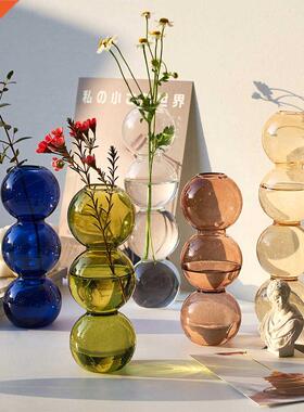 Glass Vase Nordic Home Decor Living Room Decoration Terrariu