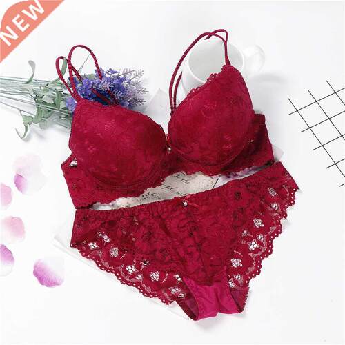 Lingerie Pink Sujetador Transparente Panties And Bra Set Und
