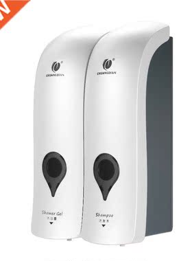 300ml*2 Wall Mounted Double-Head Manual Soap Dispenser owe