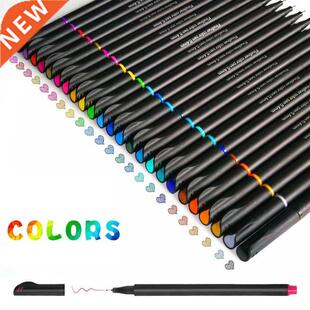 12/24/36/48/60 Color Fine Liner Pen 0.4mm Fineliner Drawing