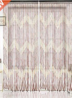 Handmade Fly Screen Wooden Bead Curtain 220x90cm 31 Lines Wo