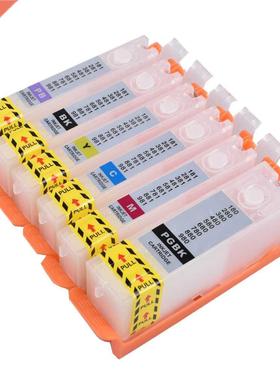 GI 580 581 XXL efillable catidge emanent chi fo Cano