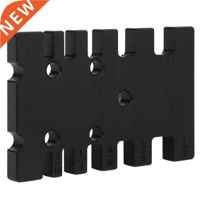 Tenon Caliper Card Gauge Aluminum Alloy Black Woodworking Ro