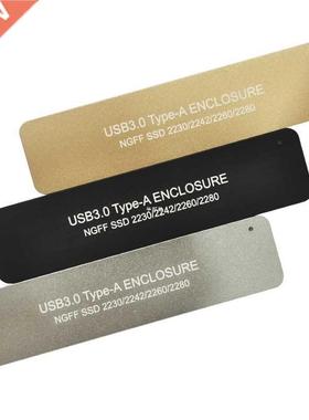Aluminum HDD Case USB3.0 TYPE-A TO NGFF M2 SSD External Encl