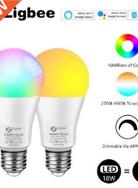 Tuya Zigbee LED Smart Light Home E27 LED Bulbs APP Control