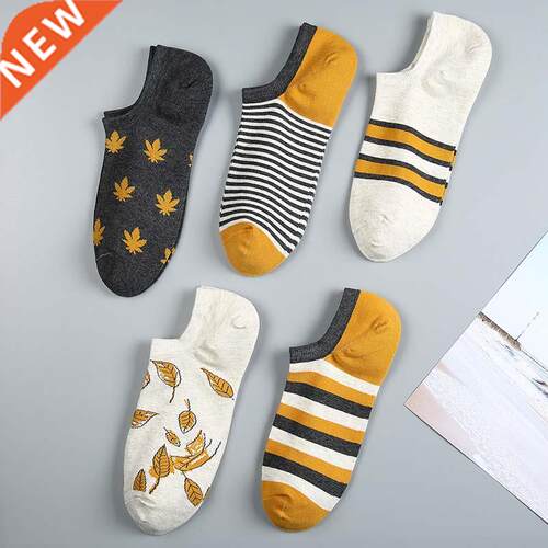 5pairs/lot Women Socks Print Harajuku Street Style Cotton