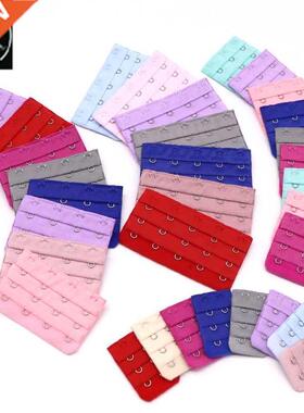 3/4pcs Elastic Bra Extender Clip Clasp Buckle Back Belt Buck