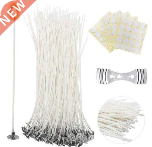 201PCS 20cm Cotton Candle Wick Pre-Waxed With Candle Wick