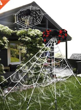 Spider web triangle net Halloween outdoor decoration props