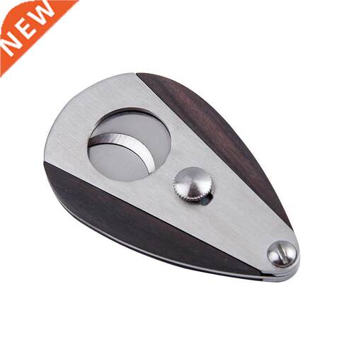 Sandalwood Stainless Steel Cigar Cutter Cigar Scissors Cigar