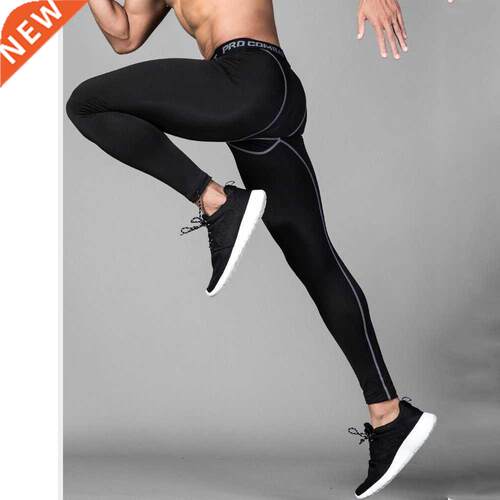 Men's Bodyboulding tights fitness Mens Compression Pants yog