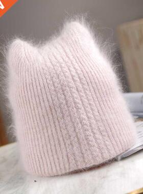 New Winter Warm lovely Knitted Hats for Women Casual Soft W