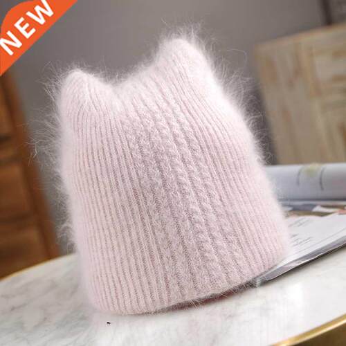 New Winter Warm lovely Knitted Hats for Women Casual Soft W