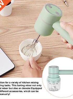 Portable Handheld Wireless Egg Beater USB Rechargeable