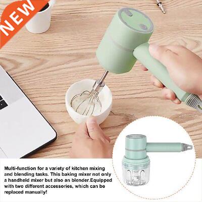 Portable Handheld Wireless Egg Beater USB Rechargeable
