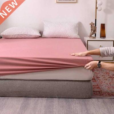 Bedspread fitted sheet cotton mattress protective dust cover