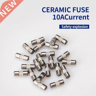20pcs/10pcs Ceramic Fuse For Multimeter Instrument 600mA 10A