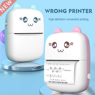 Portable Thermal Printer Mini Label Printer Photo Pocket The