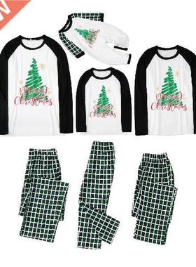 2022 Fmily Christms Mtching Pjms Set Xms dult Kids
