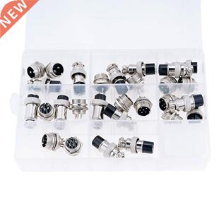 14PCS/Box GX16 2 3 4 5 6 7 8Pin Male & Female 16mm Circu