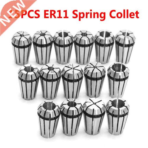 15PCS ER11 Spring Collet Set for CNC Engraving Machine & Mil