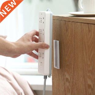 Plug Hook Seamless Punch Free Plug Sticker Holder Wall