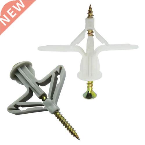 50 Pcs Hollow Brick Expansion Screw Drywall Kit Self Drillin