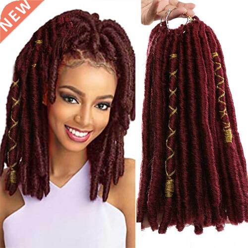 Syntetyczne w osy plecione w osy dredy 12 Cal Faux Locs w os