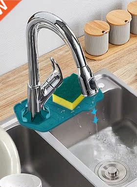 Silicone Faucet Absorbent Mat Countertop Protector Sink