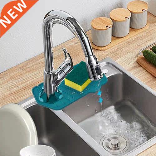 Silicone Faucet Absorbent Mat Countertop Protector Sink