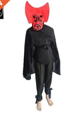 Halloween masquerade party red devil mask cape ghost festiva