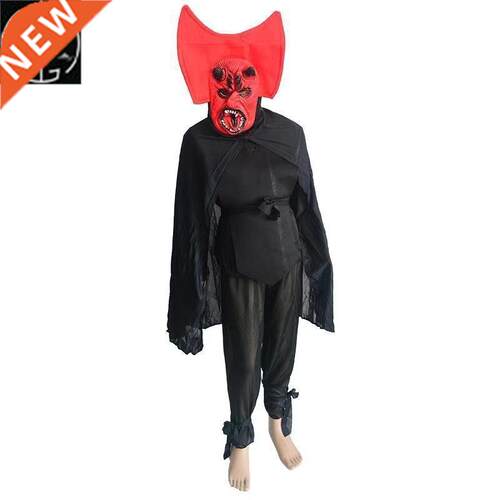 Halloween masquerade party red devil mask cape ghost festiva