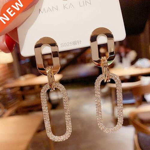 New Women's Earrings Korean Stud Earrings for Women Vintage