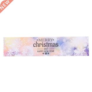 24pcs Christmas Party Drink Bottle Stickers Mineral Water