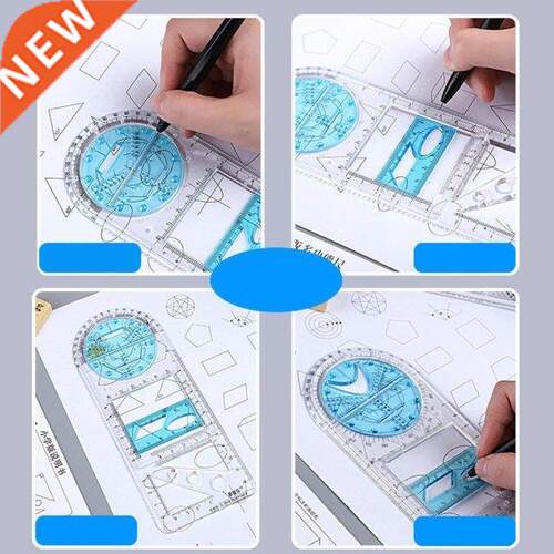 Multifunctional Geometric Ruler Mechanical Inner Ring Measur