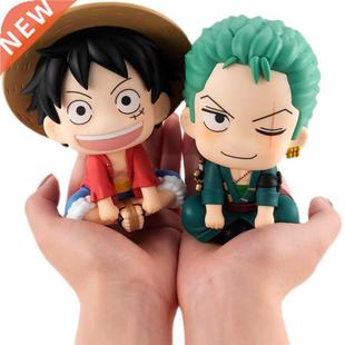7Cm One Piece Anime Figure Monkey D Luffy Roronoa Zoro Kawai