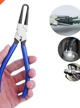 1pc 7in Car Fuel Filter Hose Line Pliers Pipe Joint Buckle R
