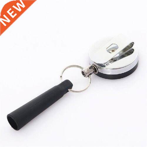Telescopic Pen Cover Creative Easy Pull Buckle Key Ring
