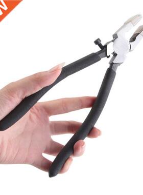 8 Inches Flat Nose Pliers with Adjustable Screw Steel Clamp