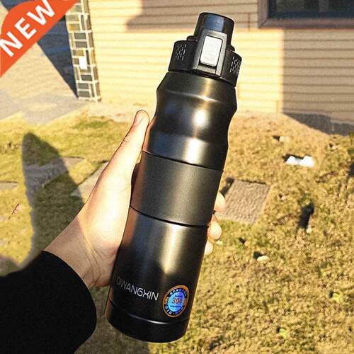 500ml/680ml Double Stainless Steel Sport Vacuum Flask Portab